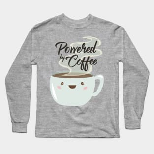 Powered By Coffee Long Sleeve T-Shirt